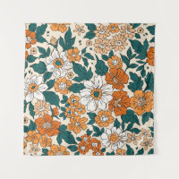 Vintage seamless floral pattern. Liberty style bac