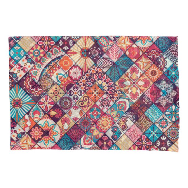 Vintage Seamless: Islamic Hand Drawn. Pillowcase (Front)