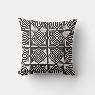 Vintage seamless models. Modern stylish texture. C Throw Pillow