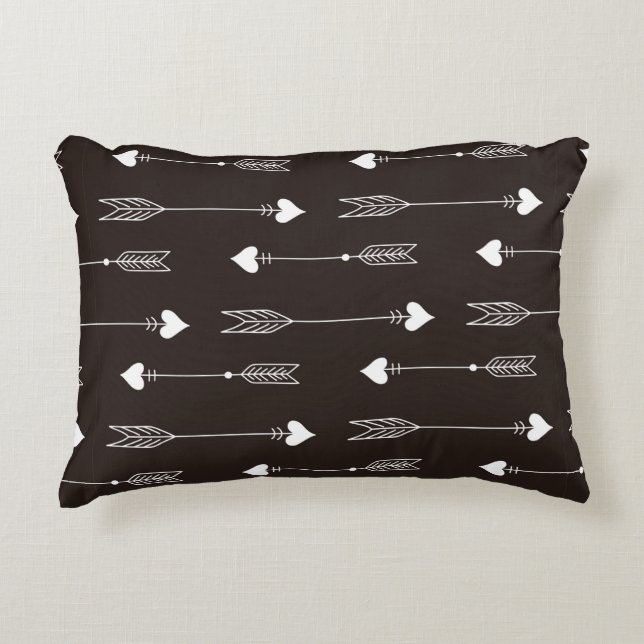 vintage seamless pattern. Abstract background with Accent Pillow (Front)