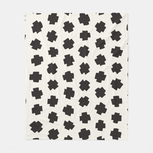 Vintage Seamless Pattern. Abstract Background With Fleece Blanket (Front)