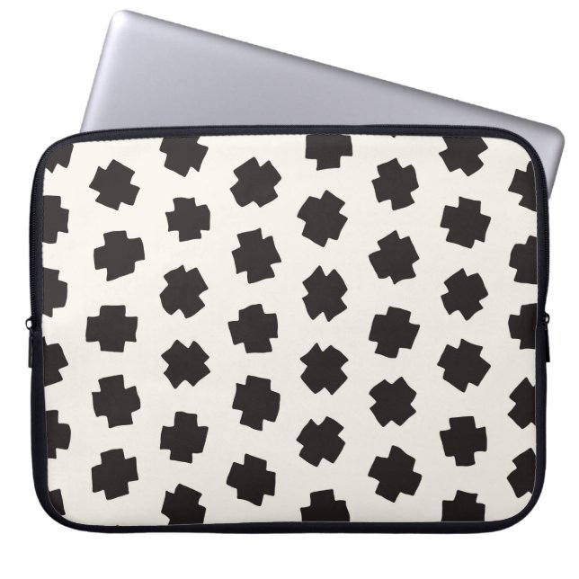 Vintage Seamless Pattern. Abstract Background With Laptop Sleeve (Front)