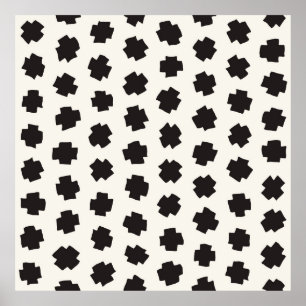 Vintage Seamless Pattern. Abstract Background With Poster