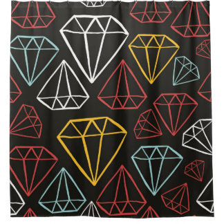 vintage seamless pattern, diamond design elements