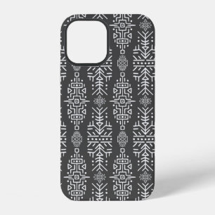 vintage Seamless Pattern in Ethnic Style. Creative iPhone 12 Case