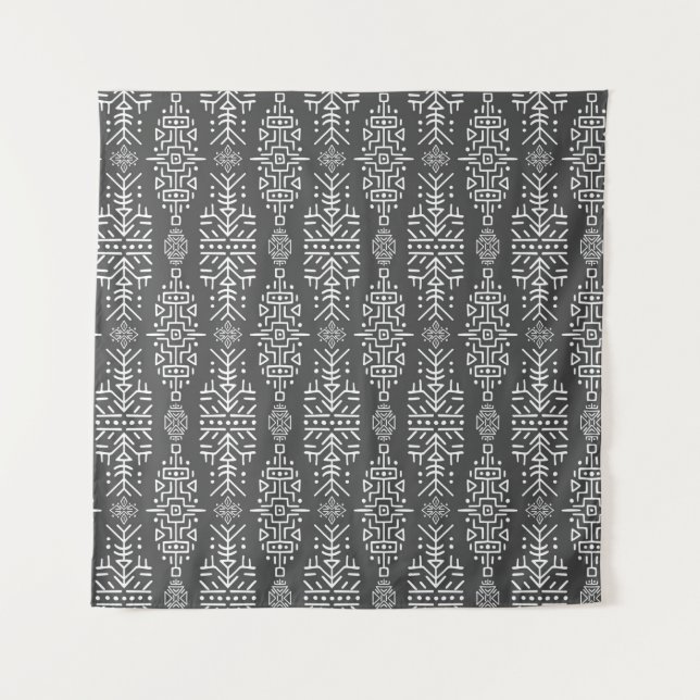 vintage Seamless Pattern in Ethnic Style. Creative Tapestry (Front)