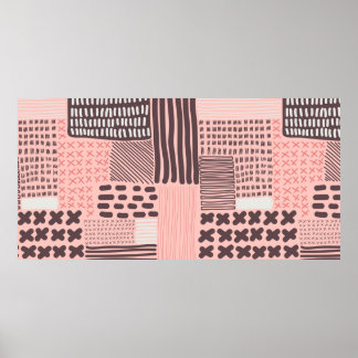 vintage seamless pattern. Modern stylish texture. Poster