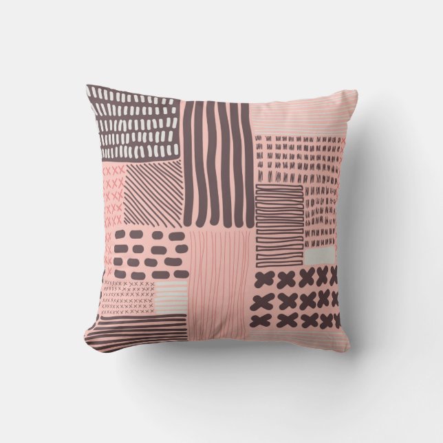 vintage seamless pattern. Modern stylish texture.  Throw Pillow (Front)