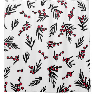 Vintage seamless pattern with hand drawn winter be