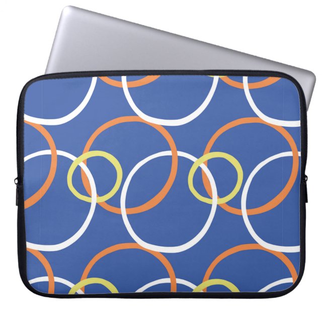 vintage seamless texture background pattern. Hand  Laptop Sleeve (Front)