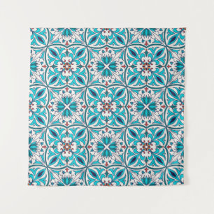 vintage seamless texture. Beautiful coloured patte Tapestry