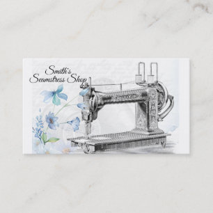 Vintage Seamstress Business Card