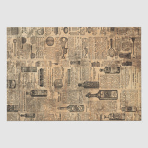 Vintage Sears Catalogue ads pg from 1906 Shabby Ch Tissue Paper