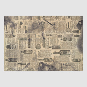 Vintage Sears Catalogue ads pg from 1906 Shabby Ch Tissue Paper