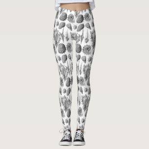 Vintage Seashells Leggings
