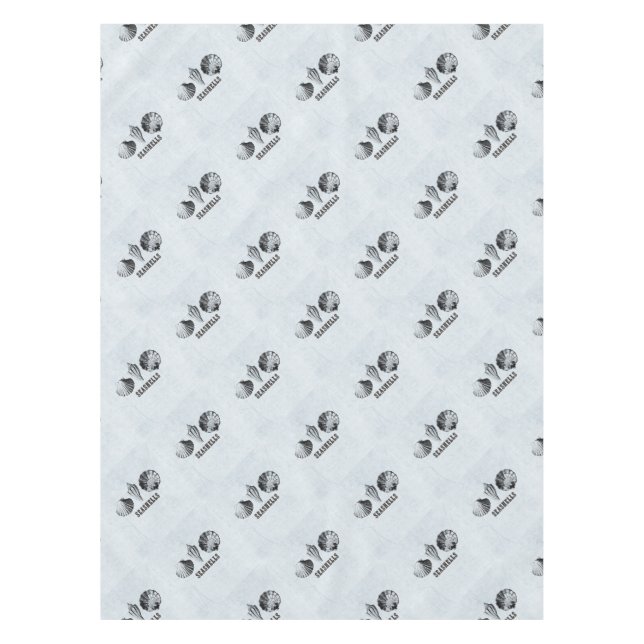 Vintage Seashells Tablecloth (Front)