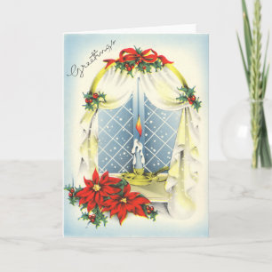 Vintage Season's Greetings Card