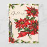 Vintage Season's Greetings Postcard<br><div class="desc">Vintage Season's Greetings</div>