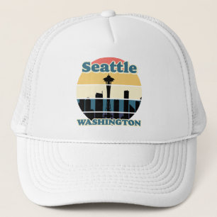 Vintage  Seattle Washington Trucker Hat