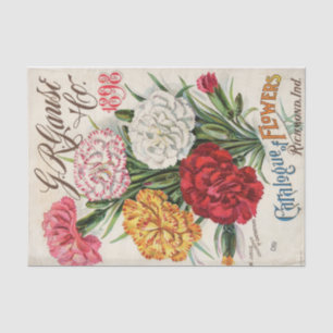 Vintage Seed Catalogue 1898 G.R. Gause and Co Tissue Paper