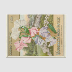 Vintage Seed Catalogue Vaughan's Seed Store, 1910 Tissue Paper