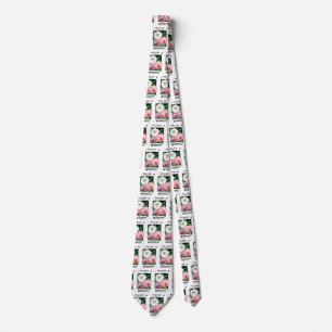 Vintage Seed Packet Label Art, Camellia Flowers Tie