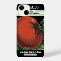 Vintage Seed Packet Label Art, Tomato Pomodoro