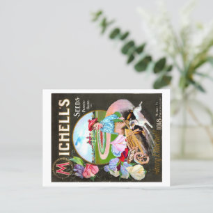Vintage Seed Packet. Postcard