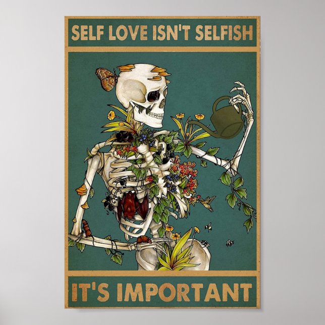 Vintage selflove poster (Front)