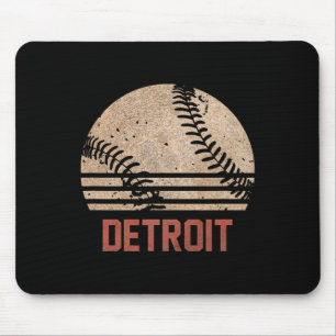 Vintage Sell Detroit Shirt Cool Softll Gift Mouse Pad