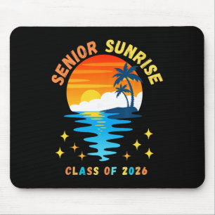 Vintage Senior Sunrise 2026 Seniors Of Cl High Sch Mouse Pad