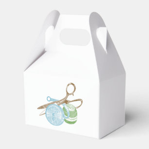VIntage Sewing Kit Illustration Favor Box