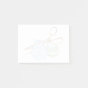 Vintage Sewing Kit illustration Post-it Notes