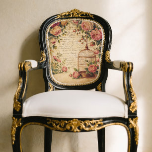 Vintage Shabby Chic Birdcage Tissue or Decoupage  Paper