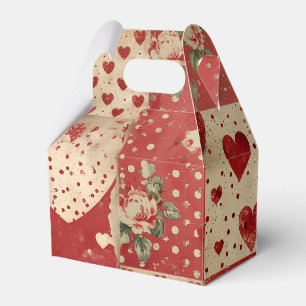 Vintage shabby chic favor box