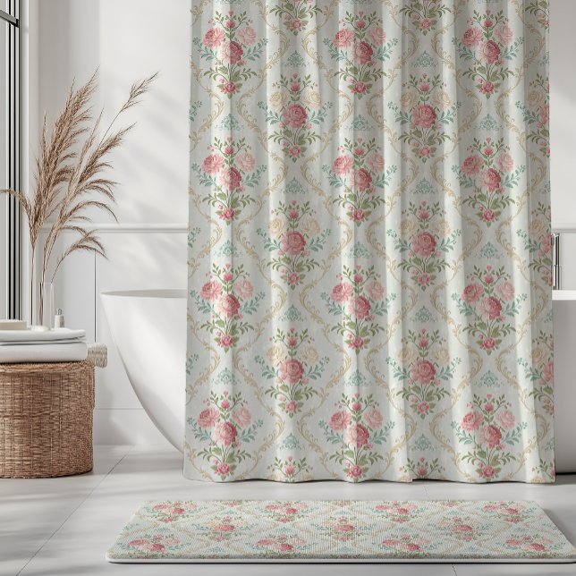 Vintage Shabby Chic Floral Damask Pattern (Creator Uploaded)