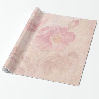 Vintage Shabby Chic Floral Style 53 Wrapping Paper