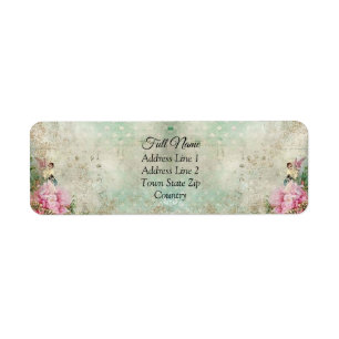 Vintage Shabby Chic Return Address Labels