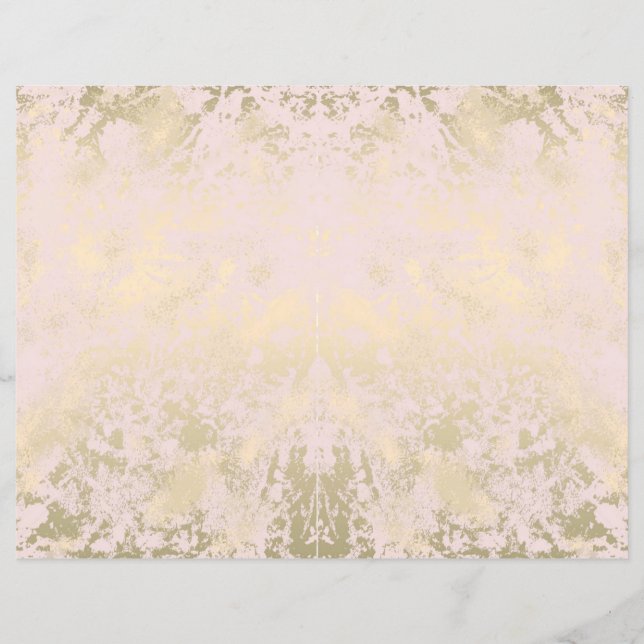 Vintage Shabby Chic Scrapbook Paper (Front)