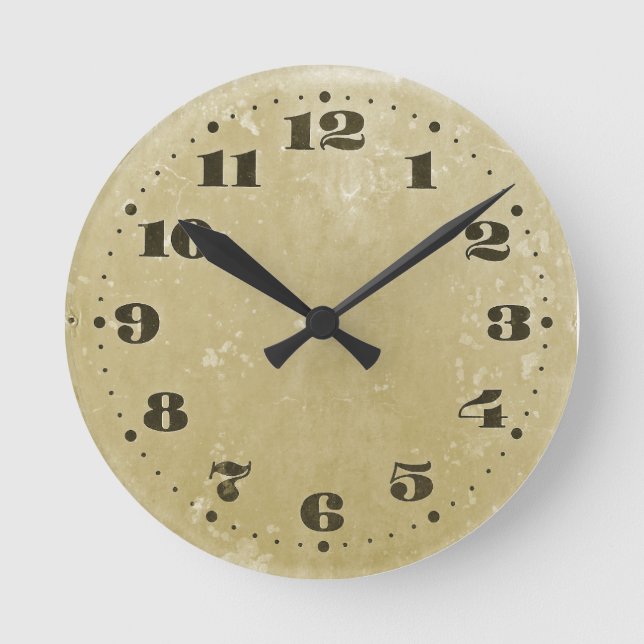 Vintage shabby clock (Front)