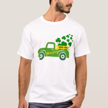Vintage Shamrock Truck T-shirt