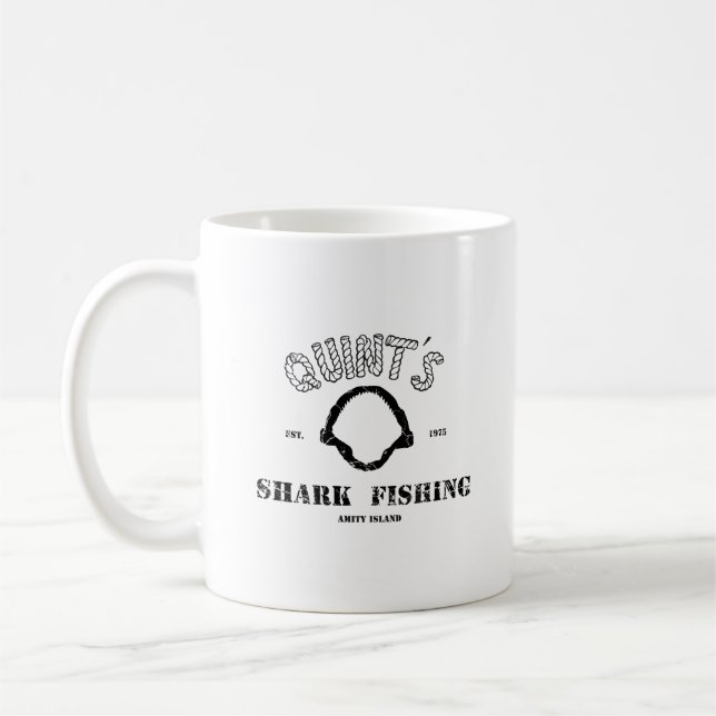 Vintage Shark Jaws Mug (Left)