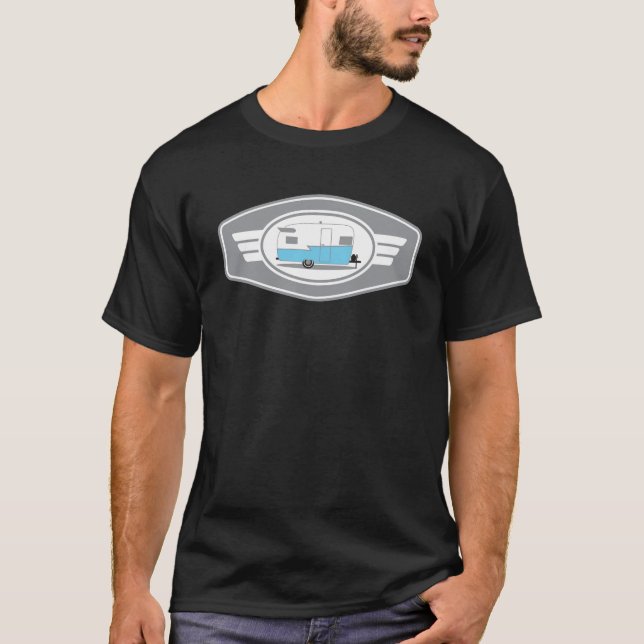 Vintage Shasta Trailer T-Shirt (Front)