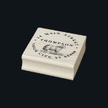 Vintage Sheep Ewe Farm Animals Drawing C Address Rubber Stamp<br><div class="desc">Vintage Sheep Ewe Drawing ======== = Customizable invitations and accessories with a stylized Vintage Drawing of a a sheep / ewe. You can easily customize these products by adding text fields, removing existing text fields, changing design images or adding additional images of your choice. You can also change text fonts...</div>