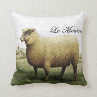 Vintage Sheep Pillow