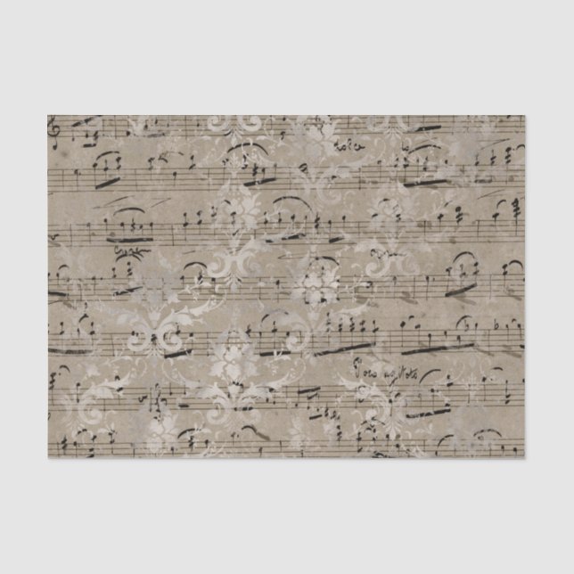 Vintage Sheet Music (Front)