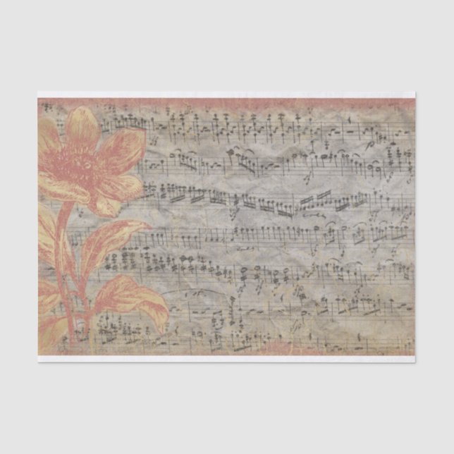 Vintage Sheet Music (Front)