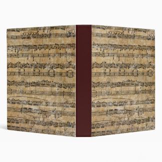 Vintage Sheet Music Binder