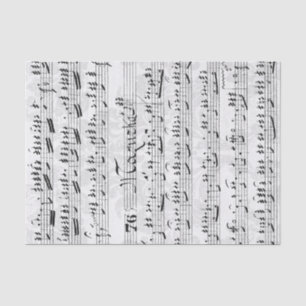 Vintage Sheet Music Collage