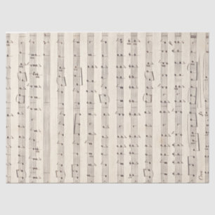 Vintage Sheet Music Paper for Decoupage